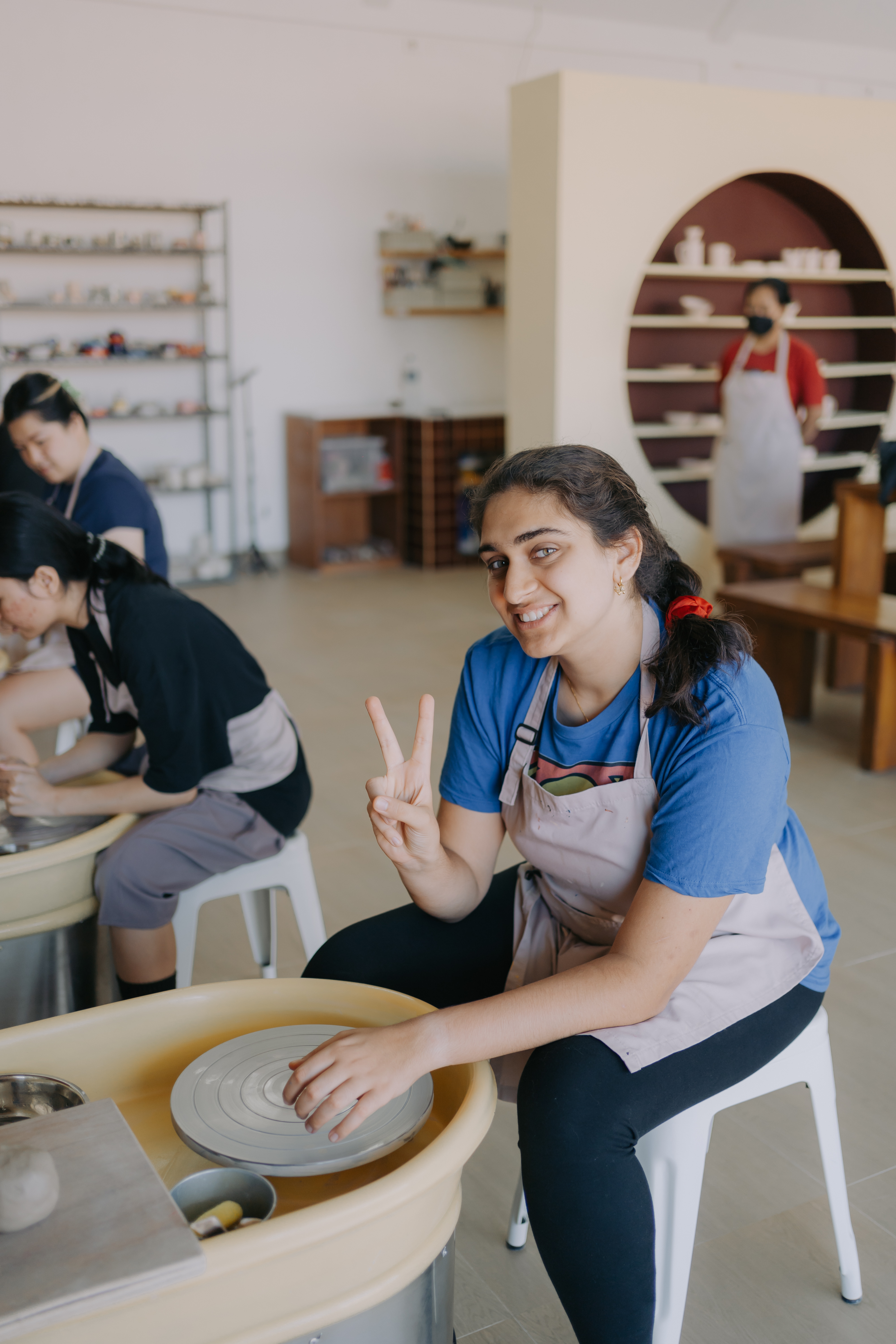 Mud House pottery studio