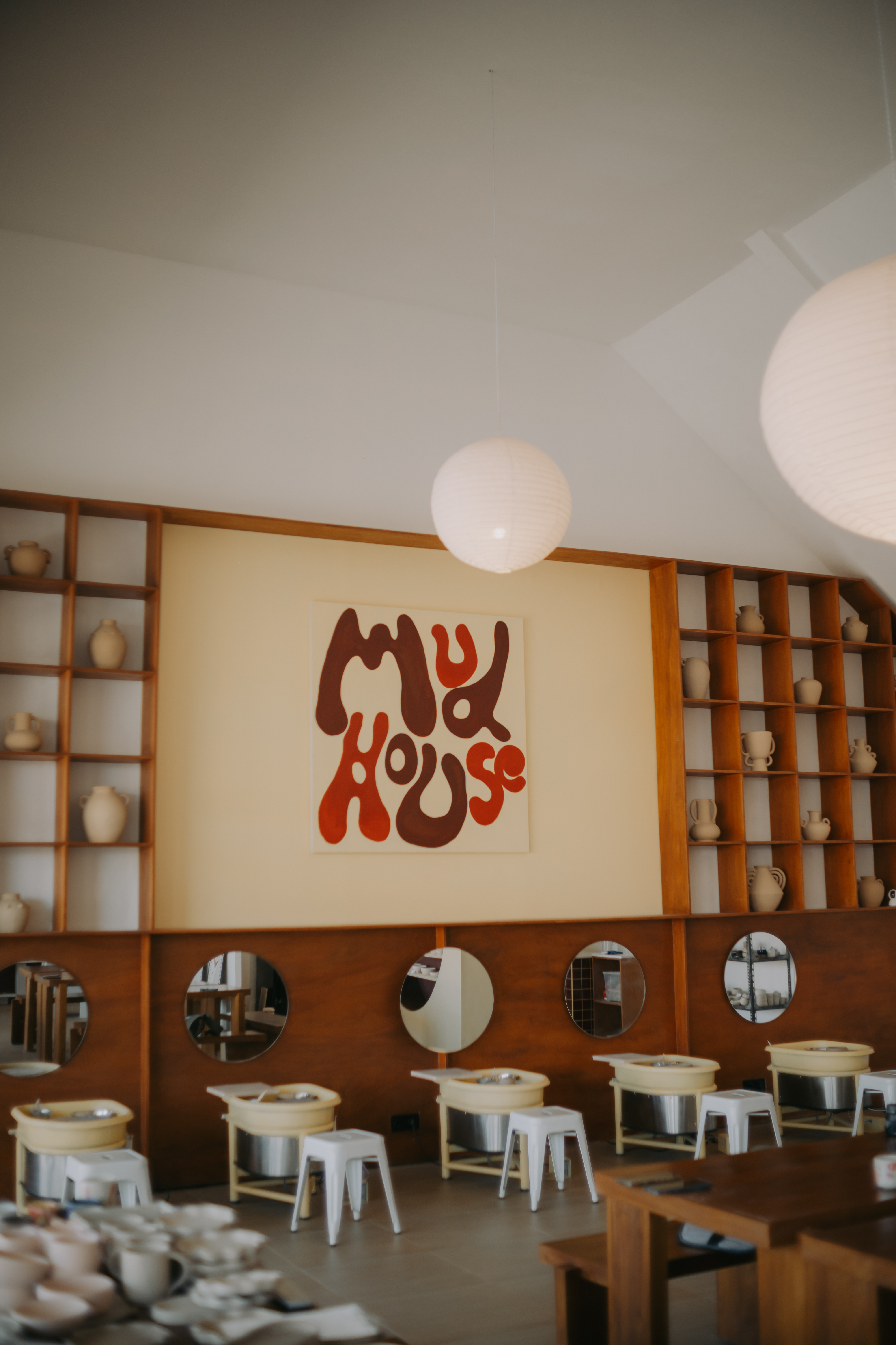 Mud House pottery studio