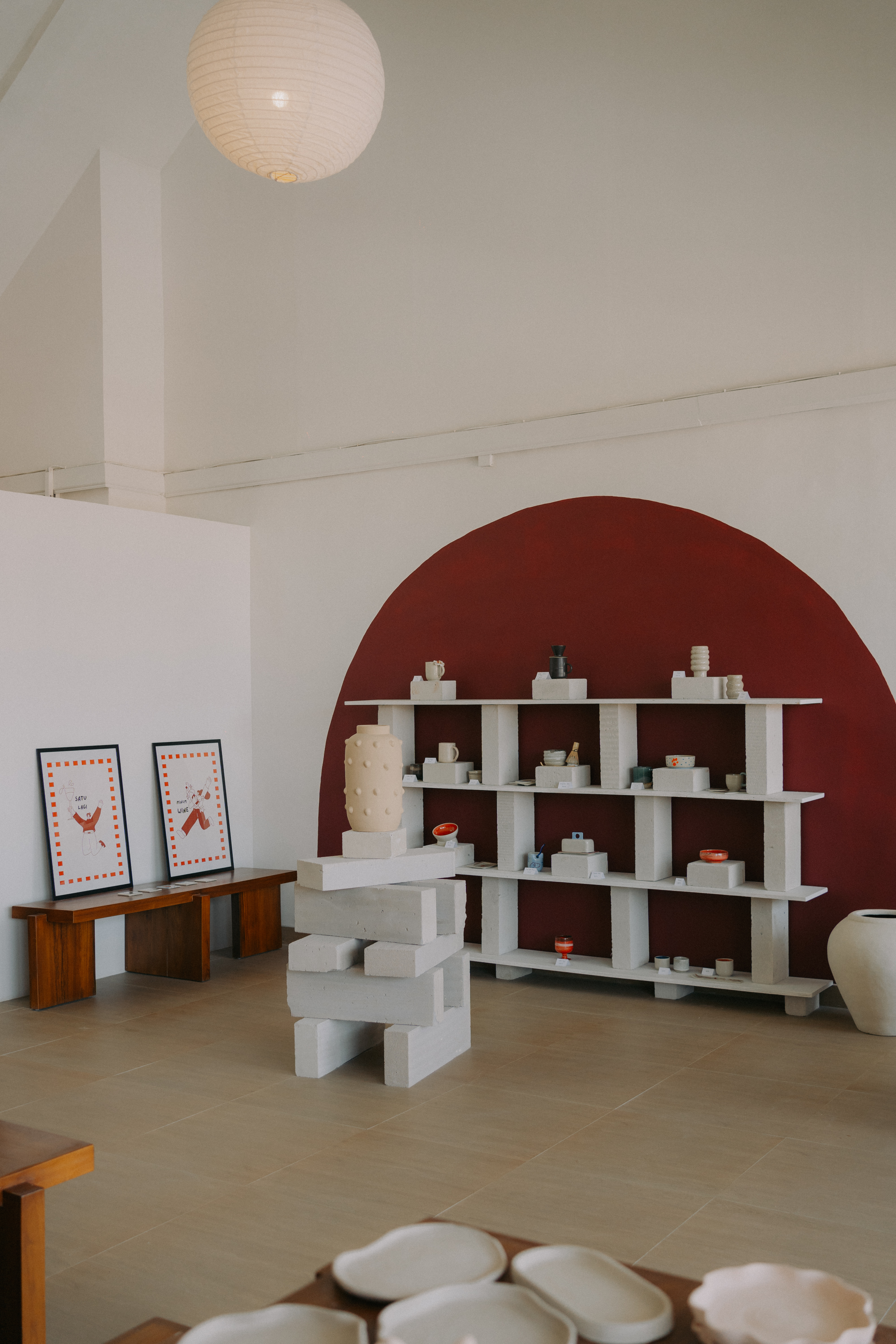 Mud House pottery studio