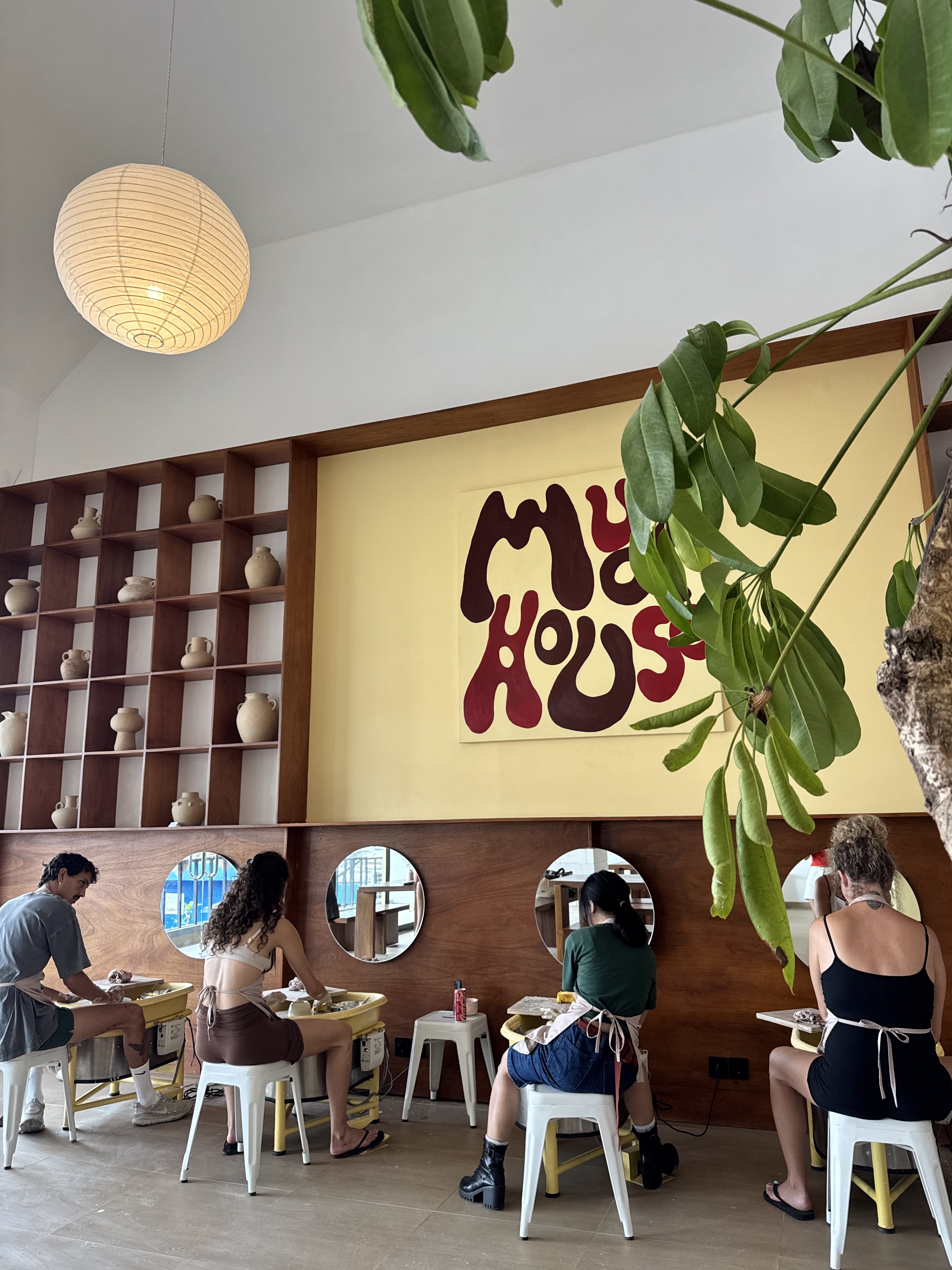 Mud House pottery studio