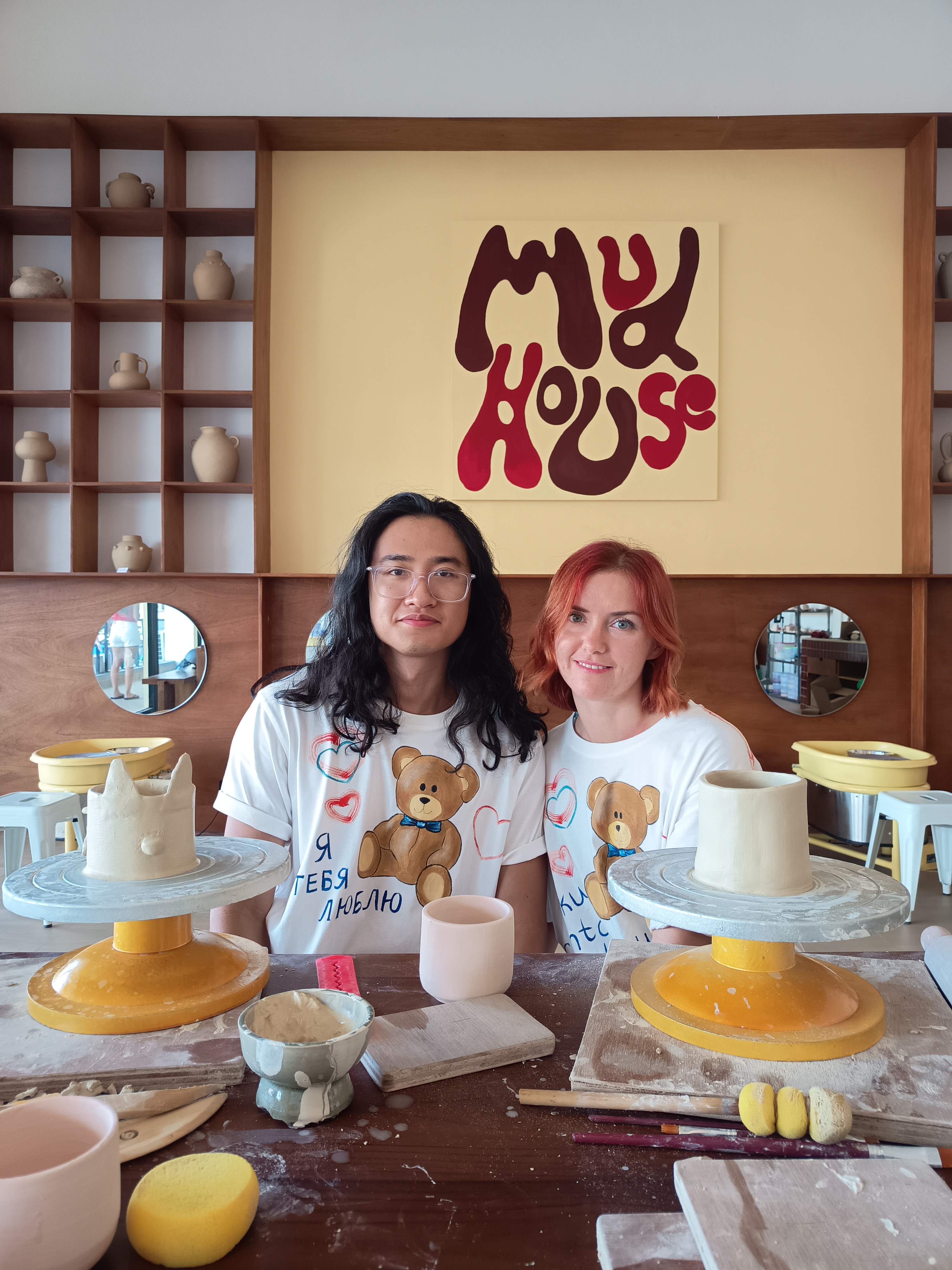 Mud House pottery studio