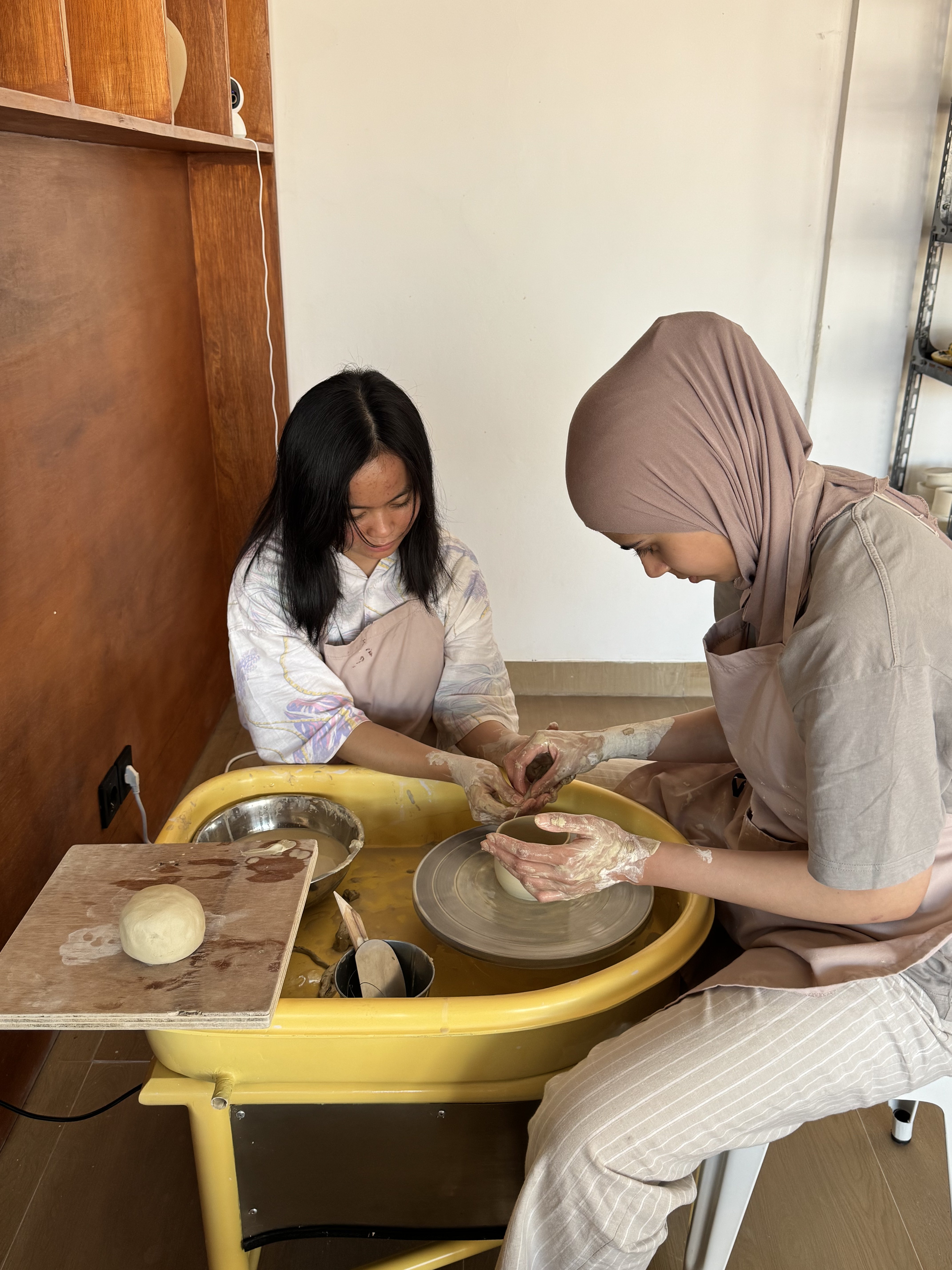 Mud House pottery studio